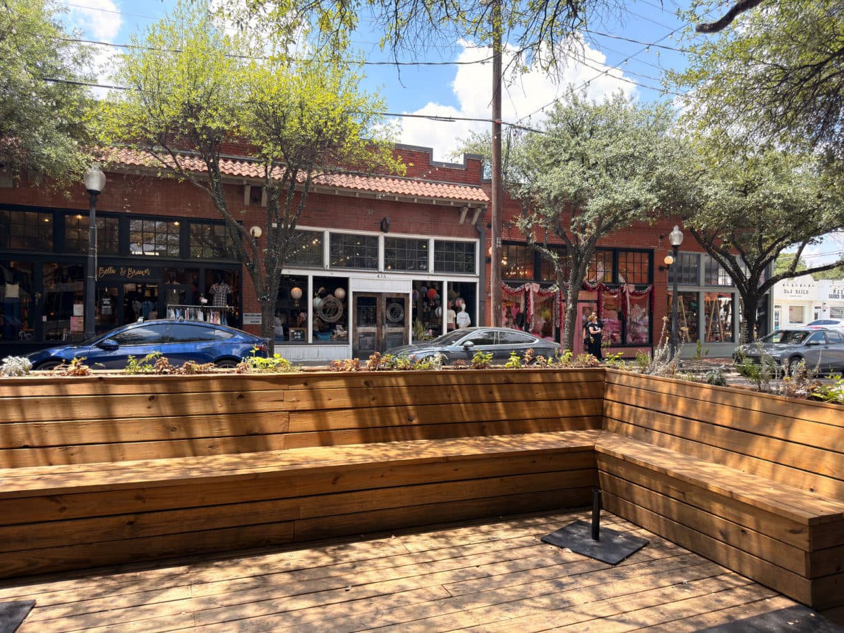 Bishop Arts District storefronts